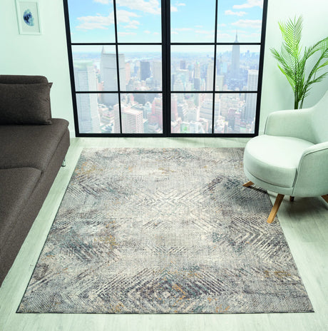 United Weavers Armada Fulton Grey Rug - room scene