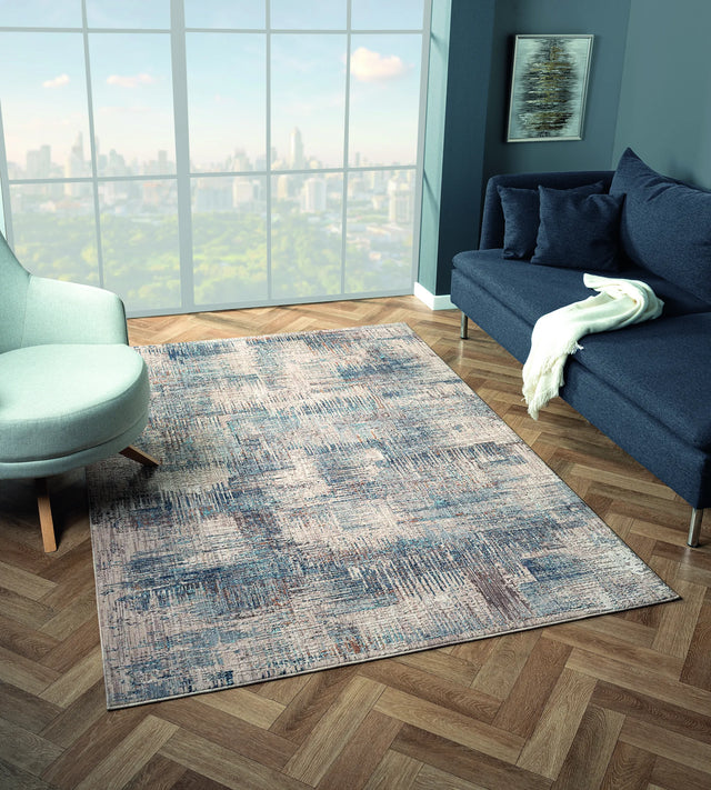 United Weavers Armada Mayflower Blue Rug - room scene