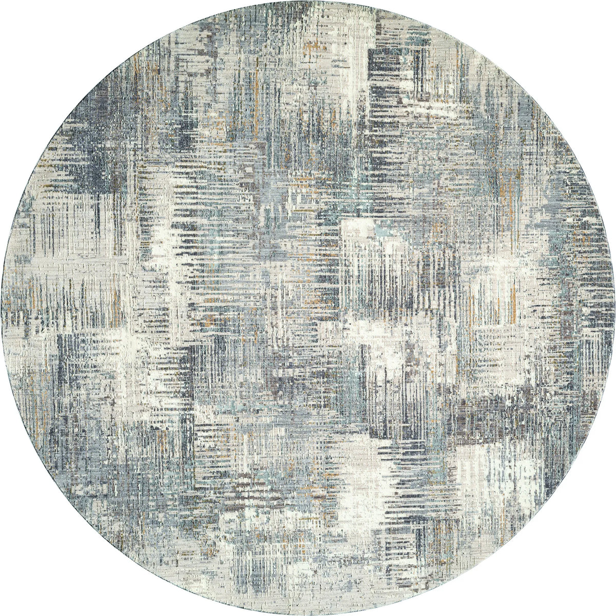 United Weavers Armada Mayflower Grey Rug - round front view