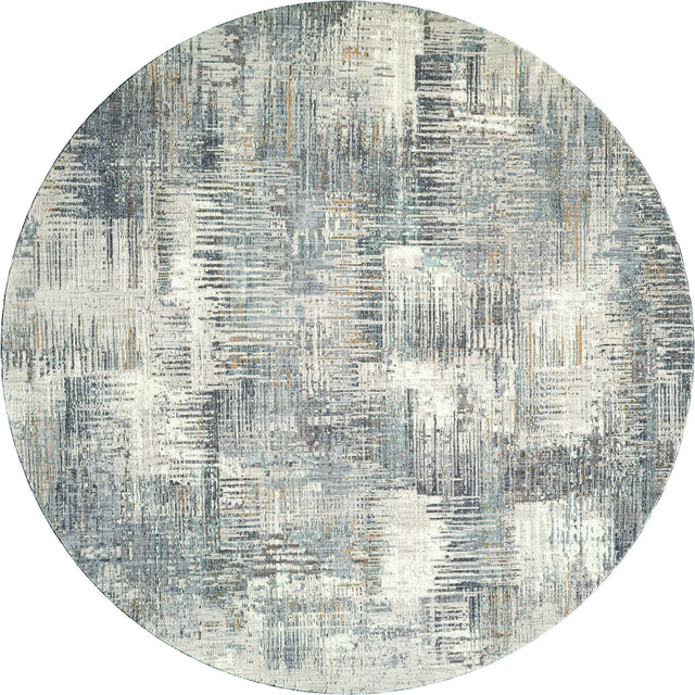 United Weavers Armada Mayflower Grey Rug - round front view