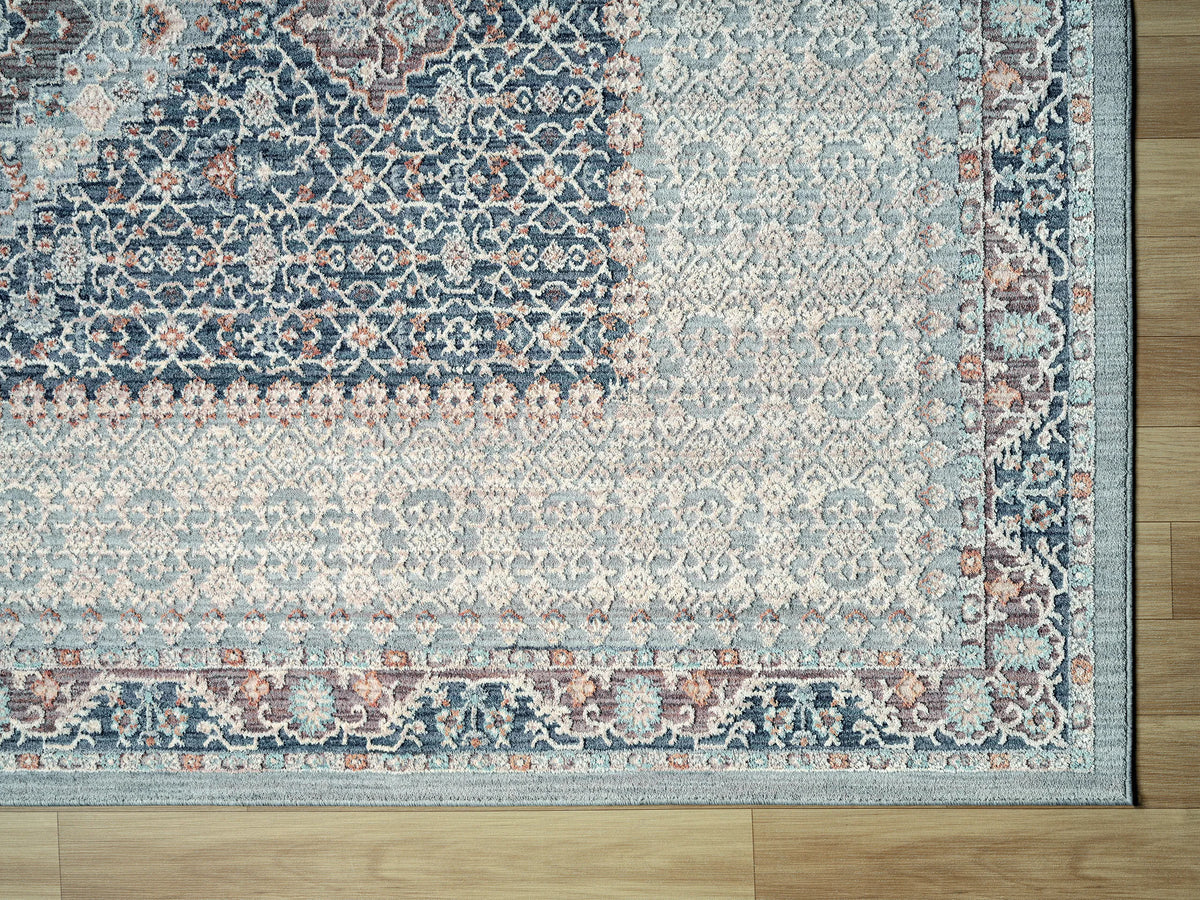 United Weavers Armada Sirius Blue Rug - angle view