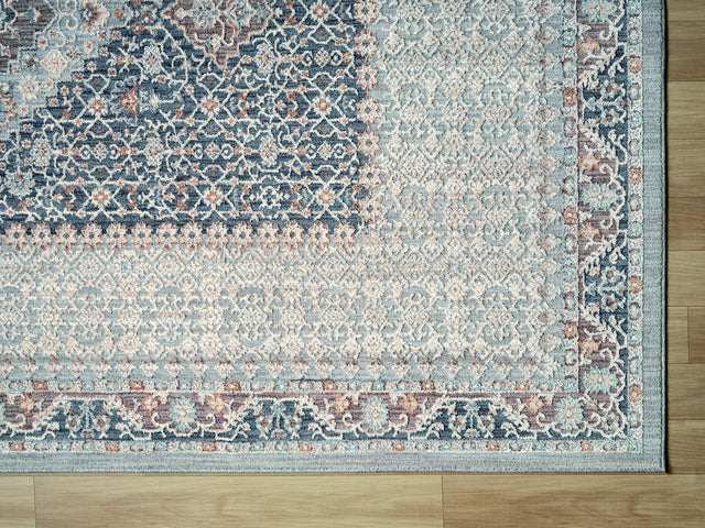 United Weavers Armada Sirius Blue Rug - angle view