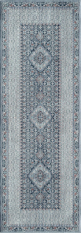 United Weavers Armada Sirius Blue Rug - runner front view