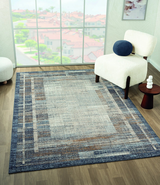 United Weavers Armada Victoria Blue Rug - room scene