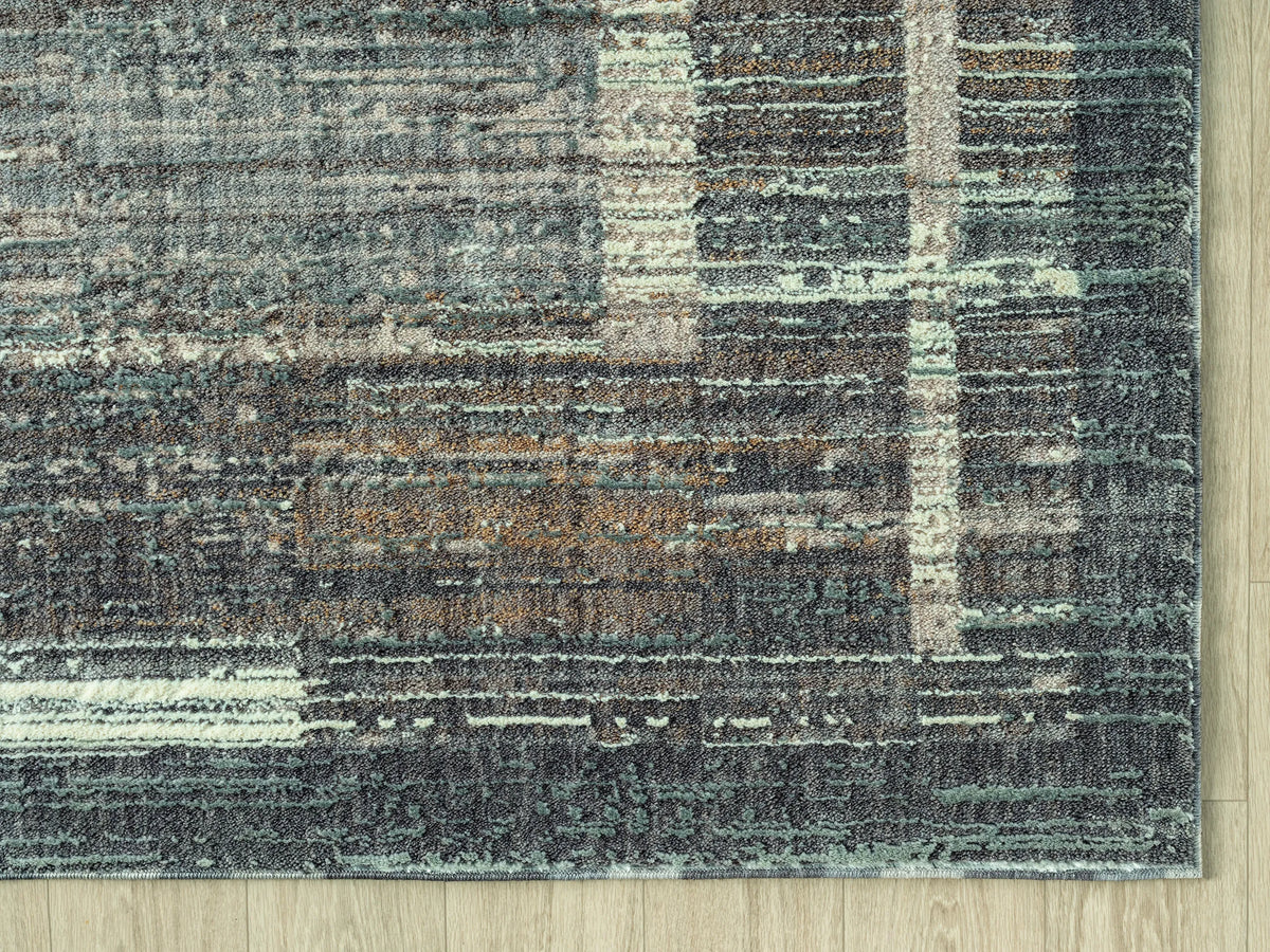 United Weavers Armada Victoria Grey Rug - angle view