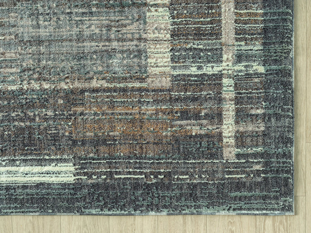 United Weavers Armada Victoria Grey Rug - angle view