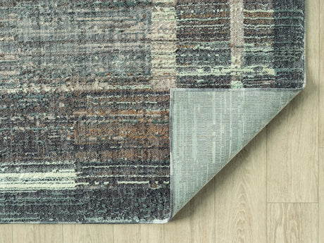 United Weavers Armada Victoria Grey Rug - backing detail