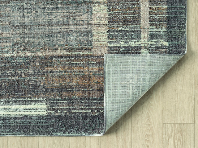 United Weavers Armada Victoria Grey Rug - backing detail