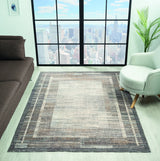 United Weavers Armada Victoria Grey Rug - room scene