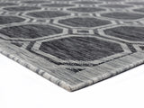 United Weavers Augusta Balos Black Rug - angle view
