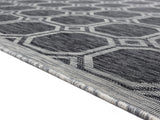United Weavers Augusta Balos Black Rug - pile height detail