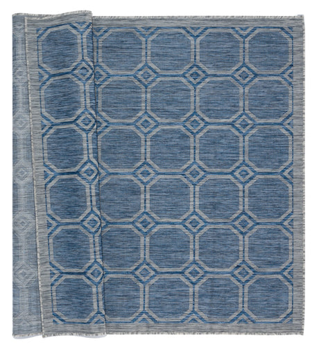 United Weavers Augusta Balos Blue Rug - backing detail