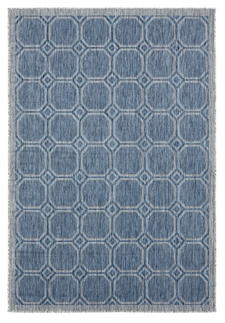 United Weavers Augusta Balos Blue Rug - front view