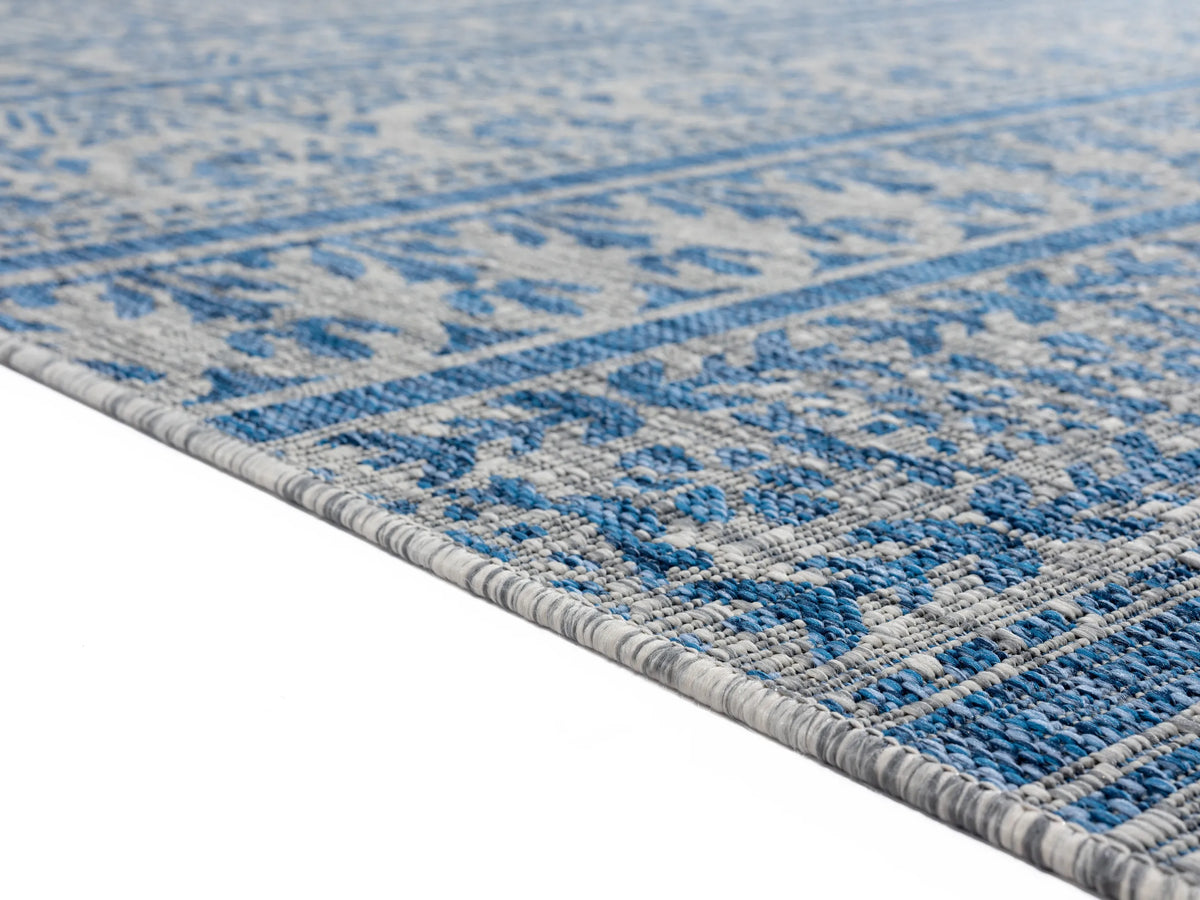 United Weavers Augusta Diani Blue Rug - pile height detail
