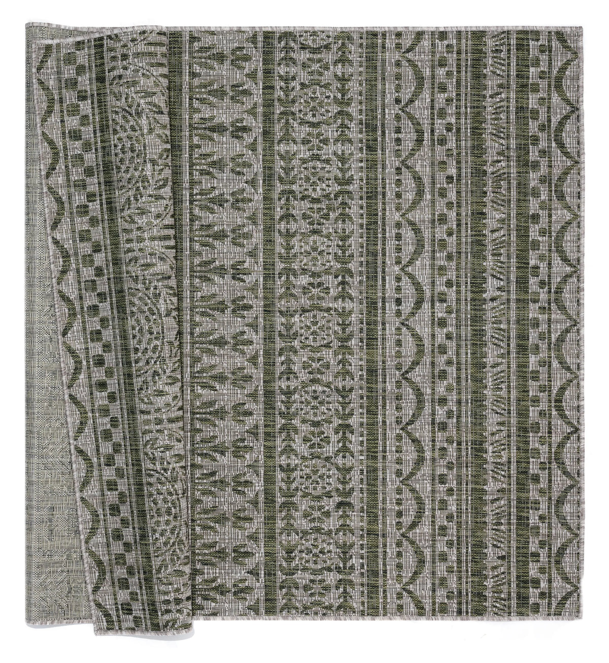 United Weavers Augusta Diani Green Rug - backing detail