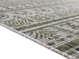 United Weavers Augusta Diani Green Rug - pile height detail
