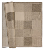 United Weavers Augusta Grand Anse Brown Rug - backing detail