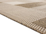 United Weavers Augusta Grand Anse Brown Rug - pile height detail