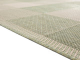 United Weavers Augusta Grand Anse Green Rug - pile height detail