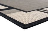 United Weavers Augusta Matira Black Rug - angle view
