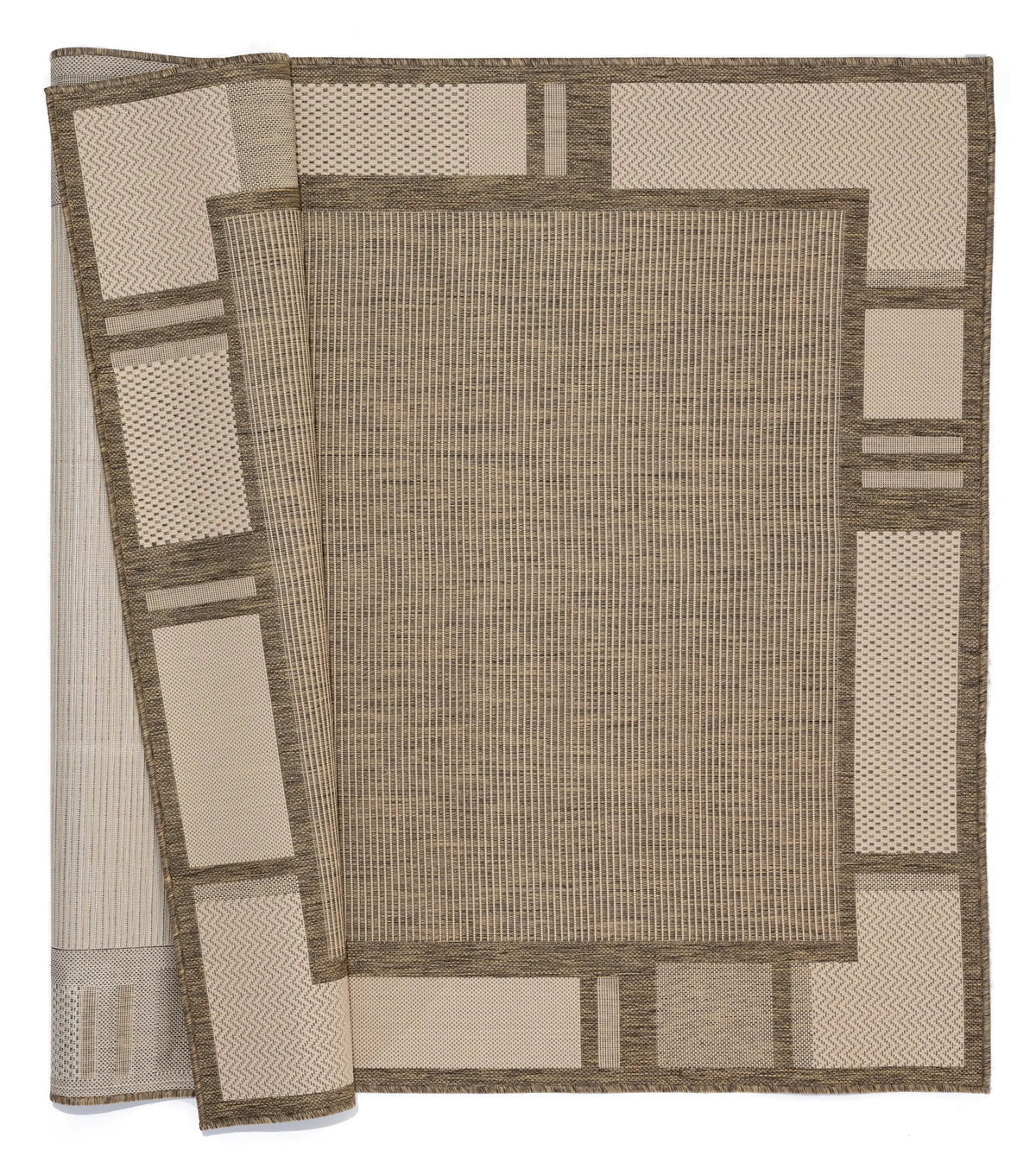 United Weavers Augusta Matira Brown Rug - backing detail