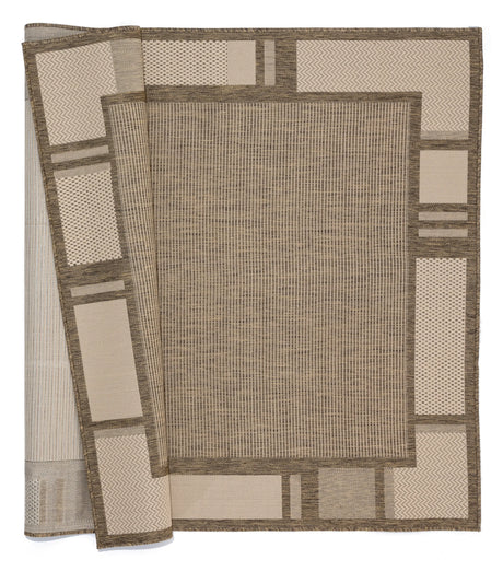 United Weavers Augusta Matira Brown Rug - backing detail