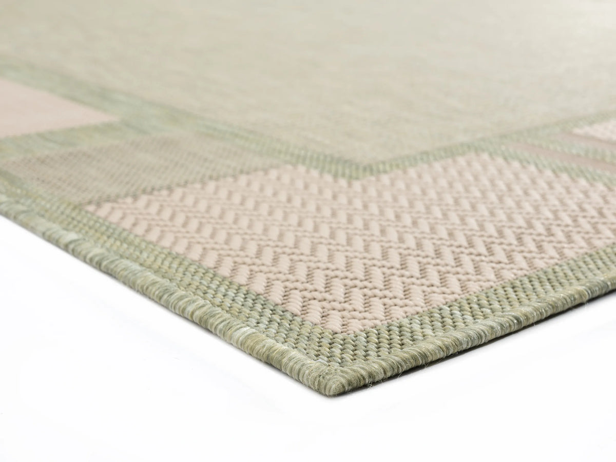 United Weavers Augusta Matira Green Rug - angle view