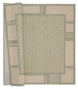 United Weavers Augusta Matira Green Rug - backing detail