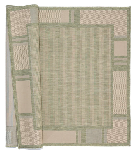 United Weavers Augusta Matira Green Rug - backing detail