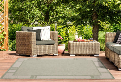 United Weavers Augusta Matira Green Rug - room scene