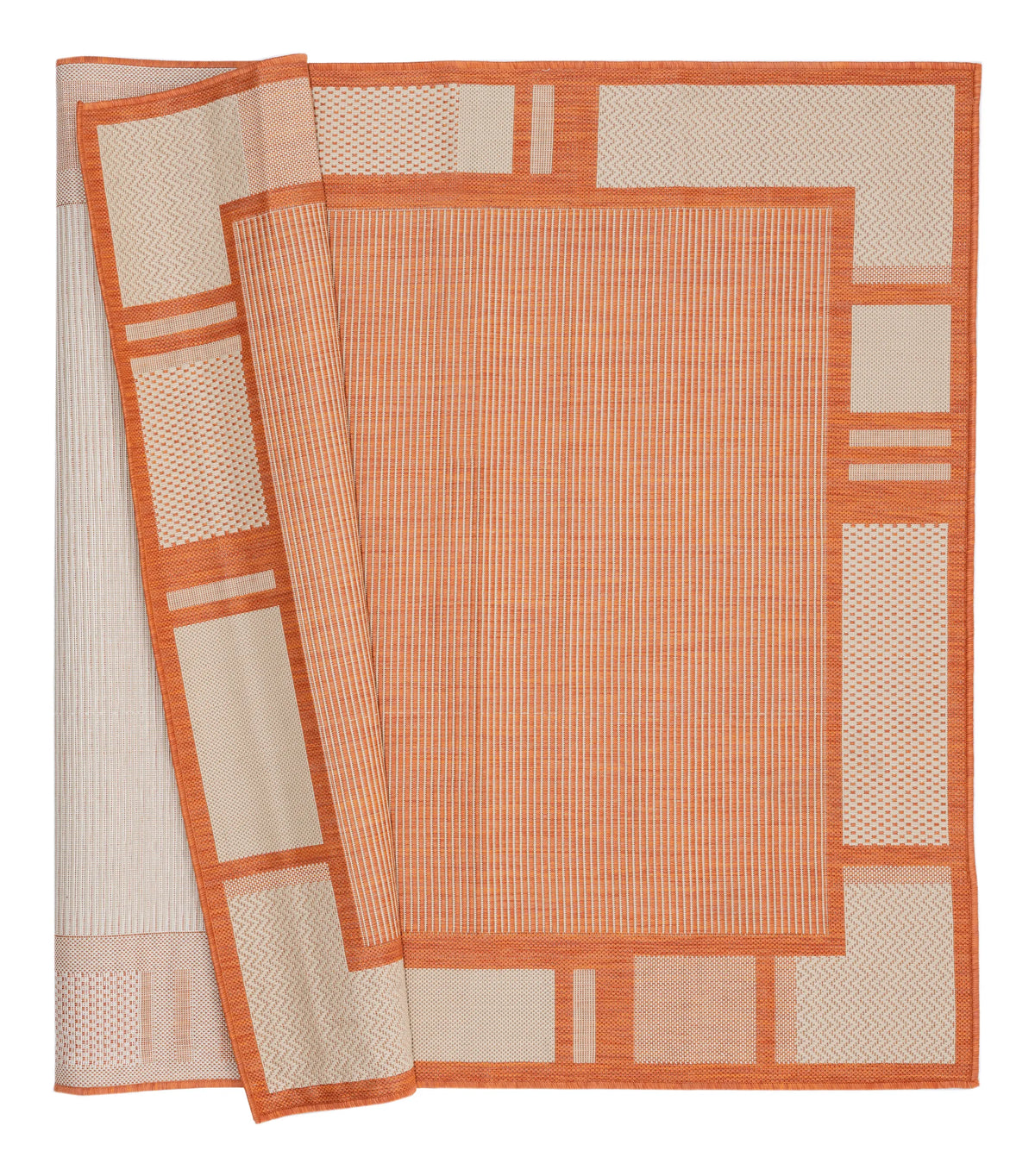 United Weavers Augusta Matira Terracotta Rug - backing detail