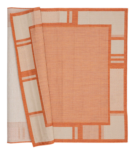 United Weavers Augusta Matira Terracotta Rug - backing detail