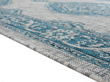 United Weavers Augusta Sant Andrea Aqua Rug - pile height detail