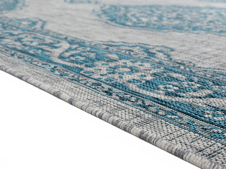 United Weavers Augusta Sant Andrea Aqua Rug - pile height detail