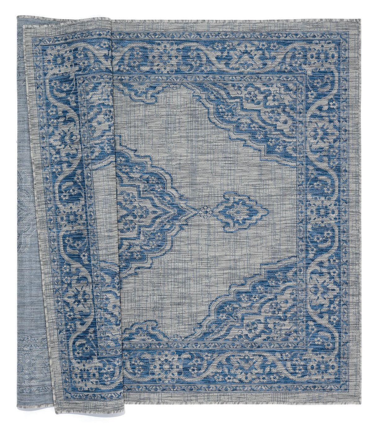 United Weavers Augusta Sant Andrea Blue Rug - backing detail