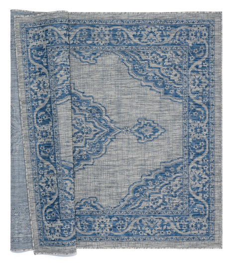 United Weavers Augusta Sant Andrea Blue Rug - backing detail