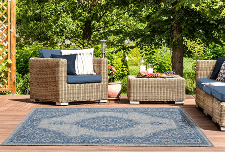 United Weavers Augusta Sant Andrea Blue Rug - room scene