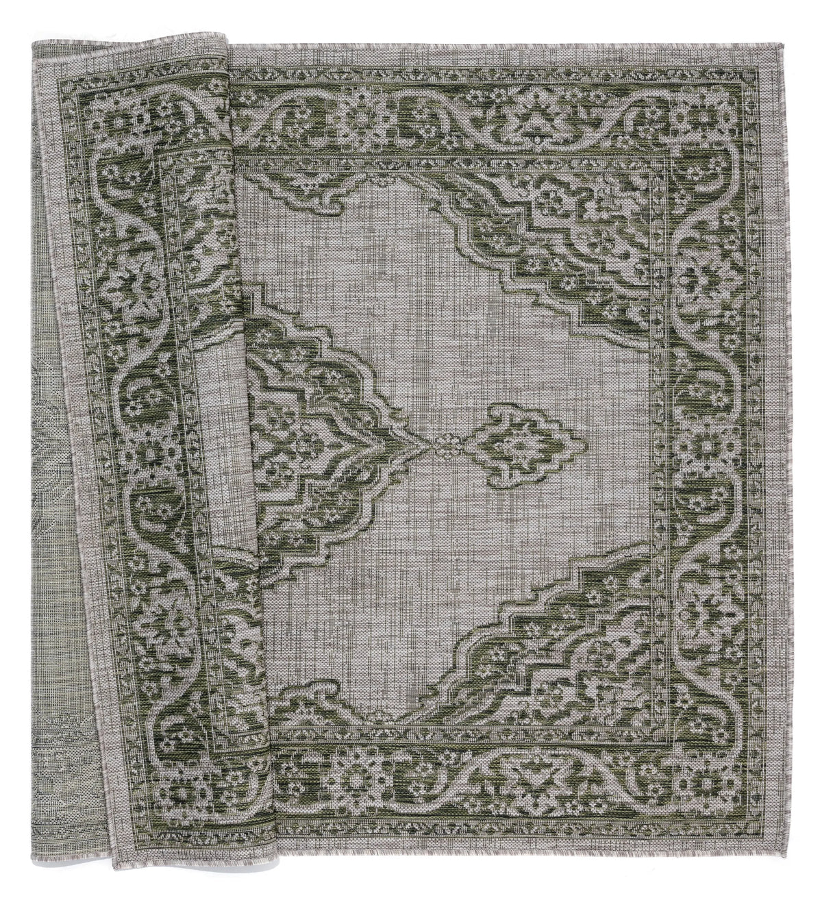 United Weavers Augusta Sant Andrea Green Rug - backing detail