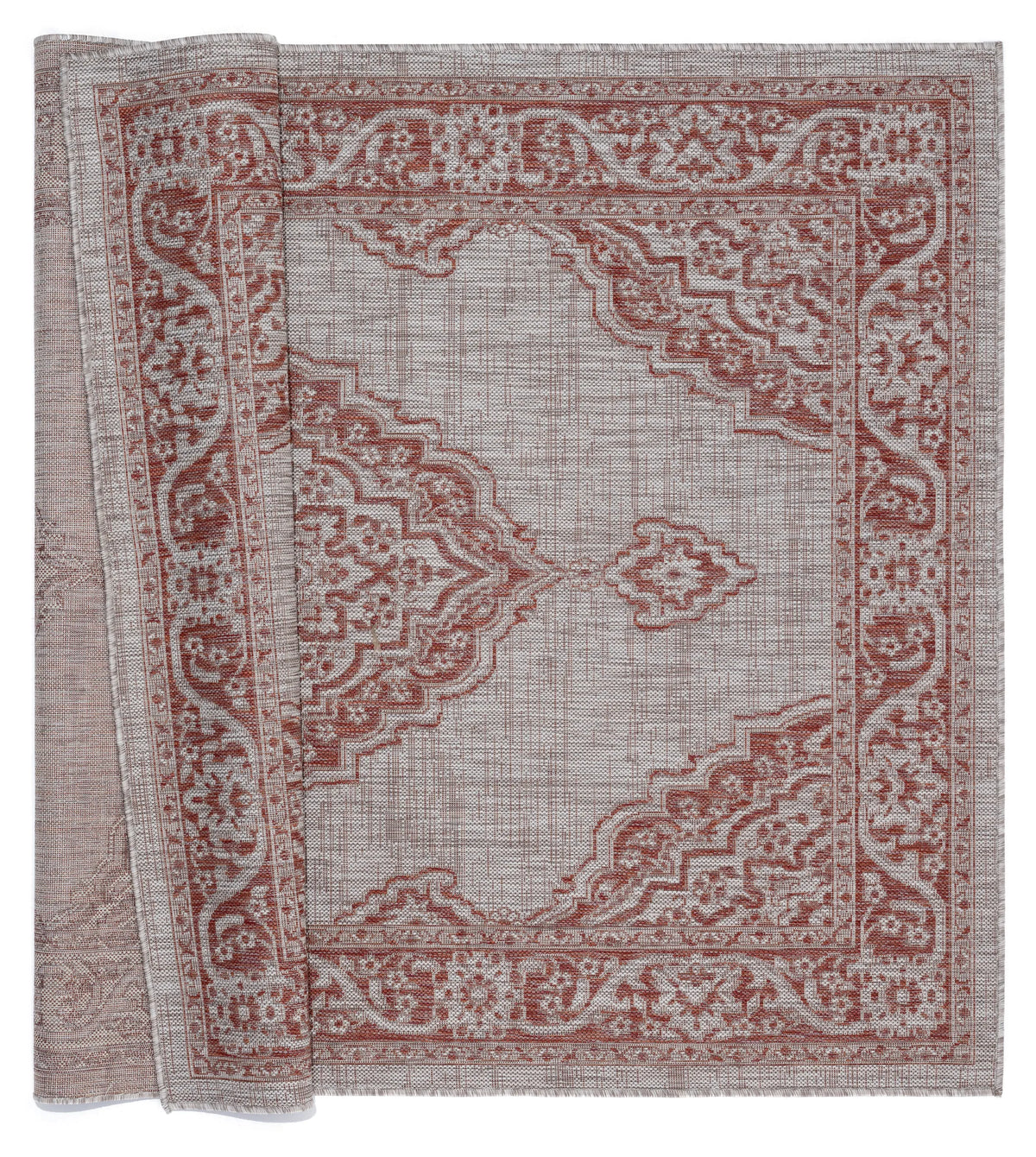 United Weavers Augusta Sant Andrea Terracotta Rug - backing detail