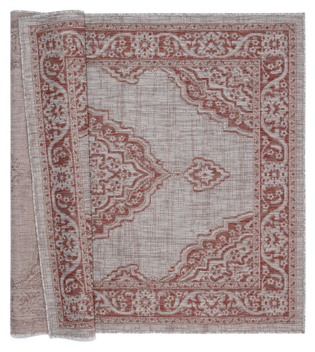 United Weavers Augusta Sant Andrea Terracotta Rug - backing detail
