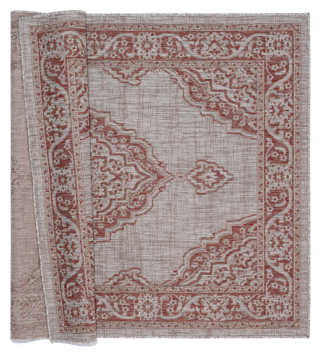 United Weavers Augusta Sant Andrea Terracotta Rug - backing detail