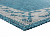 United Weavers Augusta Whitehaven Aqua Rug - angle view