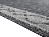 United Weavers Augusta Whitehaven Black Rug - pile height detail