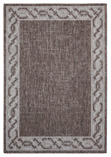 United Weavers Augusta Whitehaven Brown Rug - front view