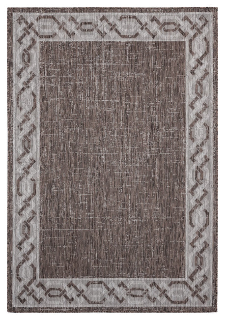 United Weavers Augusta Whitehaven Brown Rug - front view