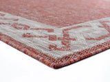 United Weavers Augusta Whitehaven Terracotta Rug - angle view