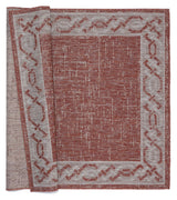 United Weavers Augusta Whitehaven Terracotta Rug - backing detail