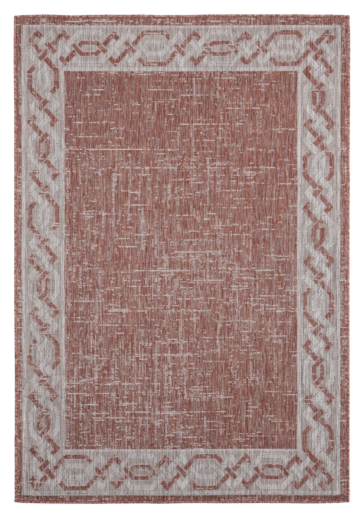 United Weavers Augusta Whitehaven Terracotta Rug - front view