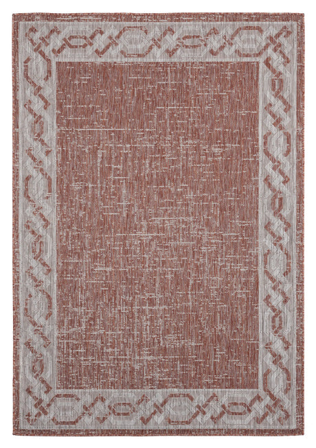 United Weavers Augusta Whitehaven Terracotta Rug - front view