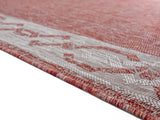 United Weavers Augusta Whitehaven Terracotta Rug - pile height detail